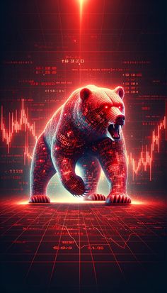 Bear Vs Bull, Bear Logo Design, Futures Trading, Office Wallpaper, Pretty Bike, Object Photography, Bear Market, Swing Trading