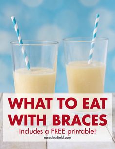 What To Eat With Braces