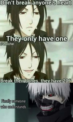 206 bones Tokyo Gul, Black Butler Meme, Black Butler Funny, Anime W, Anime Quotes Inspirational, Black Butler Anime, Butler Anime, Black Butler Kuroshitsuji, Anime Jokes