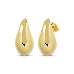 These sculpted teardrop earrings are a bold fashion addition. 14K yellow gold Hollow construction Friction backs Crafted with electroform technology for lightweight and durable wear Made in Italy Accessories Jewelry Earrings, Bold Fashion, Teardrop Earrings, Apparel Accessories, Jewelry Accessories, Jewelry Earrings, In Italy, Yellow Gold, Technology