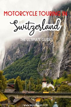 Motorcycle Touring in Switzerland- The Ultimate Guide Bike Road Trip, Trip To Switzerland, Motorcycle Touring, Touring Motorcycles, Road Trip Ideas, Switzerland Travel, Trip Ideas, Switzerland