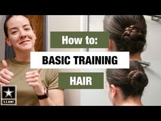 How To Do A Military Bun, Military Bun Tutorial, Army Bun Hairstyles, Army Bun, Military Bun Hairstyles, Military Hairstyles For Women, Training Hairstyles, Military Bun, Military Hairstyles