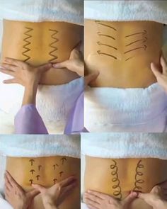 Back Muscles Massage, Low Back Massage, How To Massage Back Pain, Back Massage Technique, Back Pain Massage