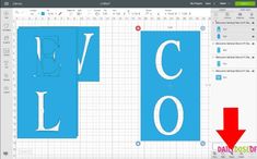 the font and numbers in adobe