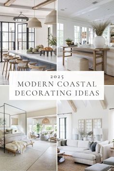 Modern Coastal Decorating Ideas for Your Home – jane at home Modern Coastal Living Room Ideas, Coastal Modern Living Room, Modern Decorating Ideas, Modern Coastal Interior, Coastal Decorating Ideas, Modern Coastal Interior Design, Modern Coastal Living Room, Coastal Interior Design, Modern Decorating