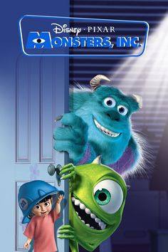 the monsters, inc movie poster