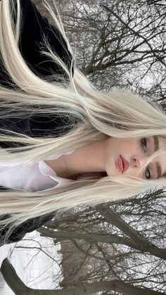 Djerq Tanya, Blonde Goth, Long White Hair, Light Blonde Hair, Platinum Hair, Platinum Blonde Hair, Aesthetic People, Light Blonde