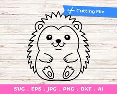 a cute hedge cut file is shown on a wooden background with the text cutting file