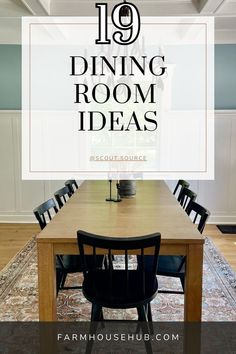 Dining Room Ideas Distressed Dining Table, Farmhouse Dining Room Lighting, Farmhouse Dining Room Ideas, Country Chandelier, French Dining Chairs, Statement Rug, Crossback Chairs, S Aesthetic