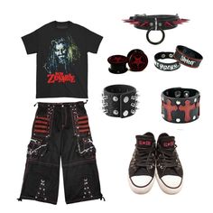 Metalhead Goth Outfit, Mall Goth Fashion Male, Alternative Punk Fashion, Mallgoth Outfits Men, Nu Metal Fashion Men, Horrorcore Outfits, Men Goth Outfit, Mens Emo Fashion