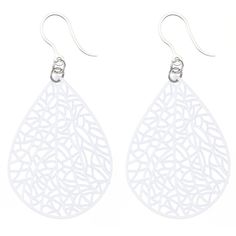 Shake things up with our Mosaic Teardrop Earrings (Dangles)! These playful and colorful customer favorites are perfect for sensitive ears, thanks to their hypoallergenic plastic hooks. Available in a variety of vibrant colors to match any outfit! Earring length: 58mm Trendy Hypoallergenic Dangle Teardrop Earrings, Minimalist White Teardrop Earrings, White Teardrop Earrings As Gift, Adjustable Nickel-free White Teardrop Earrings, Hypoallergenic White Dangle Earrings, White Minimalist Teardrop Dangle Earrings, Trendy Nickel-free White Earrings, Trendy White Nickel-free Earrings, White Dangle Teardrop Earrings