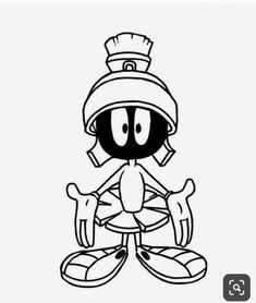 marvin the martian coloring pages for kids to print out and color with your favorite characters