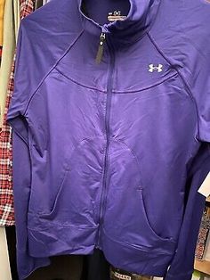 NWT WOMENS UNDER ARMOUR 1247002 786 TECH 1/4 ZIP ALL SEASON RUNNING TOP JACKET   | eBay Sporty Long Sleeve Tops With Zipper Closure, Functional Sports Top With Zipper Closure, Fitted Long Sleeve Windbreaker, Winter Workout Activewear With Zipper Closure, Technical Stretch Track Jacket With Long Sleeves, Hooded Moisture-wicking Track Jacket For Jogging, Hooded Activewear For Jogging In Fall, Moisture-wicking Hooded Track Jacket For Jogging, Moisture-wicking Sportswear Outerwear For Jogging