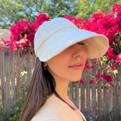 FREE Standard U.S Shipping on all orders over $35 💕 Women Baseball Cap UPF 50 + UV Sun Protection Hat Wide Brim Beach Hat for Women Pony Tail Cap 100% Cotton Adjustable back closure Hand Wash Only UPF 50+ sun hat for women: If you looking for stylish and sun protection, this is the right choice for you. This summer hat for women is very comfortable, provides excellent sun protection. Large brim hat 4.5 inch (11cm) offers extra protection for your face from harmful sun rays. Women ball cap is li Lightweight Solid Sun Hat, One Size Fits Most, Everyday Lightweight Solid Color Sun Hat, Everyday Lightweight Solid Sun Hat, Casual Wide Brim Visor For Travel, Cream Travel Hats With Upf 50+, Beige Hats With Upf 50+ For Everyday, Everyday Beige Hats With Upf 50+, Casual Cream Hat With Upf 50+, Solid Color Curved Brim Hats For Warm Weather