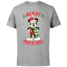 Christmas Tee Shirts, Disney Vintage, Mouse Christmas, Mickey Mouse Christmas, Mens Graphic T, Vintage Mickey Mouse, Disney Merchandise, Vintage Mickey, Disney Ladies