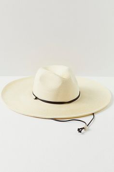 Make a statement in this so cool woven straw hat featured in an oversized, round brim design that easily folds up and packs away for traveling. * Dipped crown * Adjustable rope under chin | Arizona Packable Wide Brim Hat by Free People in White Woven Wide Brim Boater Hat For Travel, Wide Brim Woven Boater Hat For Travel, Wide Brim Panama Hat In Paper Straw For Travel, Braided Wide Brim Sun Hat In Paper Straw, Woven Boater Hat With Flat Brim For Travel, Travel Wide Brim Braided Sun Hat, Braided Wide Brim Panama Hat For Summer, Summer Wide Brim Braided Panama Hat, Travel Braided Toquilla Straw Sun Hat