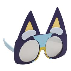 PRICES MAY VARY. MUST HAVE ACCESSORY: Sunglasses for Fans of Bluey! ONE SIZE FITS MOST KIDS: Kids of all ages can wear Sunstaches comfortably LIGHTWEIGHT AND DURABLE: Impact resistant lenses provide UV400 protection ENCOURAGE IMAGINATIVE PLAY: Everyday BLUEY dress up for the park, beach or backyard IDEAL COSTUME ACCESSORY: Wear to parties or use for Halloween costume. Use for videos and dramatic play EXCELLENT GIFT OR PARTY FAVOR: As seen on the popular show, Shark Tank, Sun-Staches bring the fu Bluey Dress, Bluey Bingo, Shark Tank, Bingo, Lenses, Dress Up, Sunglasses