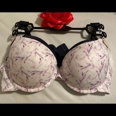 To All The Sexy Beautiful Voluptuous Ladies This Gorgous Spree 2 Pack Bra Features Smooth Cups, Underwire Support And Light Lining For Shape, Adjustable Straps, With 3 Row Hook-And-Eye Closure. This Is Indeed A Must Have Color - White/Purple/Blue, Bra Size - 40d ***New Wt*** Purple Underwire Bra With Removable Pads, Purple Fitted Bra With Removable Pads, Fitted Purple Bra With Removable Pads, Purple Full Coverage Bra With Padded Cups, Fitted Purple Bra With Padded Cups, Purple Underwire Bra Partially Lined, Fitted Purple Bra Partially Lined, Purple Partially Lined Underwire Bra, Fitted Partially Lined Purple Bra