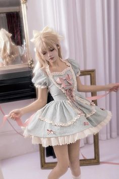 Dress Ads, Punk Dress, Anime Dress, Love Song, Sweet Lolita, Lolita Dress, Gothic Lolita, Vintage Boutique, Up Styles