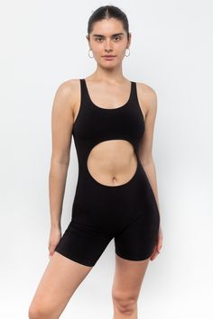 We took our ever popular Cutout Bodysuit and turned it into a Biketard. Wear this piece on its own or with any of our skirts or pants for a seamless look. This biketard fits true to size and fits similarly to the B106CF, the Cutout Bodysuit. Made in Los Angeles, Calif. Our experienced sewers earn up to $25 an hour and no less than $16; additionally workers have healthcare benefits for less than $15 per week, a 401k plan, paid sick days, subsidized bus passes and favorable overtime benefits. This Thigh High Sock, Bus Pass, Cutout Bodysuit, City Bike, Slate Blue, Thigh Highs, Cotton Spandex, How To Look Better, Dye