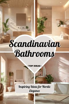 ♥ Looking to create a cozy and stylish oasis in your home? Explore this small Scandinavian bathroom design with clean lines and a white color palette. Get inspired by Scandinavian bathroom decor and interior design ideas to transform your space into a rustic yet modern retreat. ✨🚿 #ScandinavianBathroom #BathroomDesign #InteriorInspiration