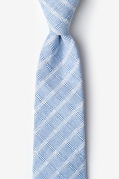 Yakima Tie White Cotton Ties For Summer, White Cotton Summer Ties, Casual Summer Ties, Casual Blue Ties For Spring, Casual Blue Spring Ties, White Summer Tie, Blue Spring Tie, Jordan Wedding, Light Blue Tie