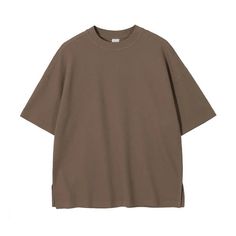 Upgrade your casual wardrobe with the Classic Streetwear Waffle T-Shirt, a perfect blend of comfort and timeless street style. Crafted from soft, breathable cotton in a distinctive waffle knit pattern, this t-shirt adds texture and sophistication to your everyday look. The relaxed fit makes it ideal for layering or wearing on its own, while the durable fabric ensures it stays in shape wash after wash. Key Features: Premium Waffle Knit Texture: Adds a subtle, stylish touch while providing excellent breathability. Relaxed Fit: Offers all-day comfort and freedom of movement, perfect for any casual outing. Durable Cotton Material: Designed to last, with easy care and minimal shrinkage. Versatile Design: Pairs effortlessly with jeans, joggers, or shorts for a laid-back look. Available in Multip Casual Plain Brown T-shirt, Brown Relaxed Fit Plain Top, Relaxed Fit Waffle Knit Tops For Everyday, Everyday Relaxed Fit Waffle Knit Tops, Everyday Waffle Knit Relaxed Fit Tops, Brown Cotton T-shirt For Loungewear, Cotton Solid Color T-shirt For Loungewear, Solid Color Waffle Knit Top With Relaxed Fit, Plain Brown Cotton T-shirt