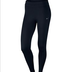 Nwt! Never Worn. Brand New! 100% Authentic Black Nike Leggings. Size L. Originally Paid $95 Nike Full Length Leggings, Nike Sports Leggings With 4-way Stretch, Nike Moisture-wicking Tights For Yoga, Nike Sporty Moisture-wicking Leggings, Nike Fitted Moisture-wicking Leggings, Nike Functional Moisture-wicking Leggings, Nike Leggings, Nike Pants, New Nike