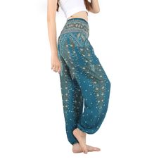 PRICES MAY VARY. Harem Pants: Our womens boho pants are not only comfortable but also stylish. They are loose and made from breathable fabric and can be worn mid-rise and high-rise waist, making the bohemian pants women ideal for yoga sessions, meditation practices, or casual outings with friends. Their versatile nature makes them a go-to choice for those seeking comfort without compromising on style. Boho Pants: Embrace your bohemian spirit with our elephant pants for women. These womens bottom Non-stretch Hippie Harem Pants With Wide Leg, Bohemian Harem Pants For Beach In Spring, Bohemian Spring Harem Pants For Beach, Bohemian Style Relaxed Fit Bottoms, Non-stretch Bohemian Bottoms For Yoga, Bohemian Baggy Trousers, Bohemian Ankle-length Pants With Loosely Fitted Hips, Bohemian Style Baggy Trousers, Summer Harem Pants For Meditation With Relaxed Fit