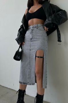 Neue Outfits, Elegante Casual, Belt Design, Skirt Outfits, Dress Accessories, Fashion Inspo Outfits