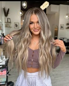 Hair Extensions Blonde And Brown, Hot Toffee Blonde Bellami Extensions, Hairstyles On Blonde Hair, Balayage Hair With Extensions, Blonde Hair With Darker Underneath, Brown And Blonde Hair Extensions, Long Lived In Blonde Hair, Dark Blonde Extensions, Blonde To Bronde Fall