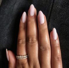 Natural Ballerina Nails, White Nude Nails, Nails For Black Women, Pale Nails, Biab Nails, Evil Eye Nails, Gel Toe Nails, Diva Nails, Classy Acrylic Nails