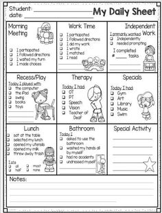 the daily worksheet for students to practice their reading skills and writing on paper