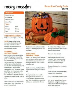 an article in the magazine about pumpkin candy