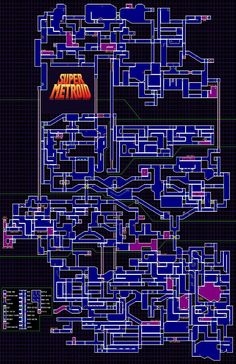 a blueprinted map of the metro system