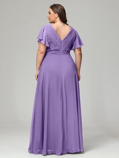 Look beautiful at any size with our Elegant Plus Size Long Bridesmaid Dresses with Sleeves. Crafted with excellent quality fabrics, the dress features delicate lace bodice and comfortable long sleeves. Our plus size options provide a perfect fit to ensure you look your best on the special day. Long Bridesmaid Dresses With Sleeves, White Wisteria, Elegant Plus Size, Bridesmaid Dresses With Sleeves, Chiffon Bridesmaid Dress, Long Bridesmaid Dresses, Dress Purchase, Lace Bodice, Chiffon Bridesmaid