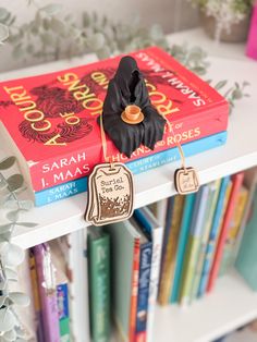 ACOTAR Book Shelf Decor ACOTAR Suriel ACOTAR Tea Bag Suriel Book Shelf Sitter - Etsy Acotar Gifts, Acotar Suriel, Suriel Acotar, Bag Spill, The Suriel, Book Merchandise, Bookshelf Accessories, Book Shelf Decor, Bookshelf Art