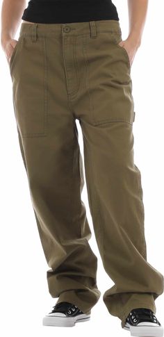 Be ready for anything in these relaxed-fit utility pants. With a hammer loop, large patch pockets, and comfortable cotton material, you will want to wear these Almeda Pants everywhere. Military Olive Cargo Pants With Side Pockets, Olive Military Cargo Pants With Side Pockets, Olive Military Cargo Pants With Multiple Pockets, Utility Olive Parachute Pants With Pockets, Olive Utility Cargo Pants With Side Pockets, Utility Olive Cargo Pants With Side Pockets, Olive Cargo Pants With Pockets For Workwear, Olive Military Pants With Cargo Pockets, Olive Utility Cargo Jeans