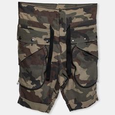 These Shorts From Faith Connexion Will Help You Spend The Day Comfortably And Stylishly. They Are Made From Camouflage Printed Cotton And Showcase Rolled Up Cuffs. These Shorts Are Provided With A Zipper Fastening. Update Your Collection With These Shorts. Faith Connexion, Cuffed Shorts, Roll Up, Printed Cotton, Mens Shorts, Camouflage, The Day, Cuff, Zipper