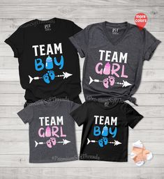 Family Gender Reveal, Mommy Son, Personalized Christmas Shirts, Mother Daughter Shirts, Baby Shower Shirts, Gender Reveal Party Games, Gender Reveal Shirts, Matching Family Shirts, Girl Shirts