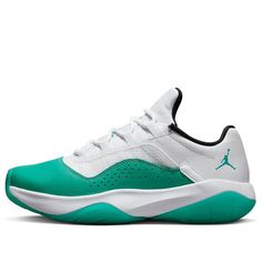 (WMNS) Air Jordan 11 CMFT Low 'New Emerald' DV2629-103 (SNKR/AJ11/Retro/Low Top/Women's/Non-Slip/Basketball/Wear-resistant/Shock-absorbing) Air Jordan 11 Cmft, Jordan 11 Cmft Low, Air Jordan 11, Jordan 11, Low Top, Air Jordan, Air Jordans, Jordan, Emerald