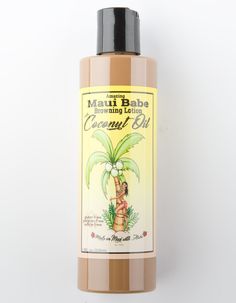 Maui Babe Coconut Browning Lotion. All Natural Fast Dark Tan. Made With Natural Hawaiian Ingredients For Skin Protection And Moisturizing Benefits. Aloe Prevents Burning. Can Be Used With All Sun Screens. 8 Fl. Oz. Imported. Browning Lotion, Maui Babe Browning Lotion, Maui Babe, Best Tanning Lotion, Bath And Body Works Perfume, Perfect Tan, Baking Soda Uses, Sun Bum