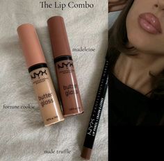 Best Lip Combos, Glossy Lips Makeup, Lip Combos, Makeup Order, Makeup Accesories, Lip Makeup Tutorial, Makeup Artist Tips, Makeup Help, Easy Makeup Tutorial