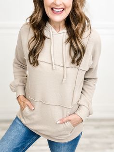 This Terry Hoodie Top with Kangaroo Pocket is the perfect combination of comfort and style. With its outseamed design and spacious pocket, you'll never want to take it off. Stay warm and look great in this must-have hoodie top. Fabric content: 71% Polyester, 27% Cotton, 2% Spandex Take It Off, Top Fabric, Hoodie Top, Kangaroo Pocket, Stay Warm, Kangaroo, Looks Great, Must Haves, Blush