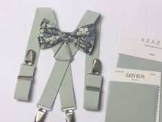 This tie/bow tie  is a Wedding Favorite ~it  is perfect for weddings or special occasions. Fabric: linen / cotton floral  Fabric Care: Dry-clean Only The width of suspenders: 2.5cm/1 inch Return Policy: If you are unhappy with your item, be it damage, defect or otherwise, we will happily accept a return/exchange.  Returns must be unworn, unwashed, undamaged, and unaltered. Items not in this condition can not be returned. All orders  will require the customer to ship at their own expense. Persona Adjustable Bow Tie For Groom, Summer, Adjustable Summer Bow Tie For Groom, Adjustable Summer Bow Tie For Grooms, Summer Wedding Bow Tie For Groom, Green Bow Tie For Father's Day Gift, Father's Day Gift Green Bow Tie, Green Bow Tie Suit Accessories For Summer, Adjustable Bow Tie For Groom, Green Bow Tie For Wedding And Father's Day