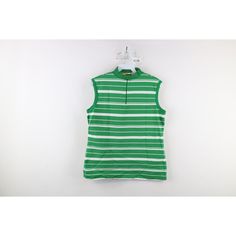 Vintage 70s Streetwear Womens XL Striped Color Block Half Zip Sleeveless Shirt Womens T-Shirt Musty smell Womens size XLarge Measurements are: 19.5 inches underarm to underarm 23 inches top to bottom Green Polyester US Shipping is FREE, Canada is $15 and International is $24 Check out my other items in my store! X336 Retro Cotton Tank Top, Retro Tank Vest, Retro Green Sleeveless Tank Top, Retro Sleeveless Spring Vest, Green Cotton Vest Top, Retro Green Sleeveless Top, Retro Tank Vest Top, Retro Tank Top Vest, Retro Sleeveless Cotton Tops