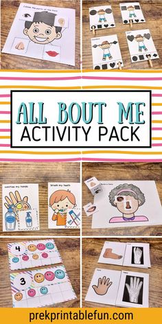 My Body Math Activities Preschool, The Body Preschool Activities, Me And My Body Preschool Activities, My Body Eyfs Activities, Body Part Activity Preschool, All About My Body Preschool Activities, My Body Preschool Theme Crafts, My Body Activities