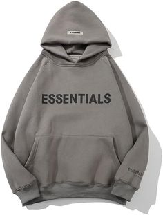 Essentials Hoodie Easy 30 day return policy Essentials Hoodie, Cotton Pullover, Comfortable Outfits, Graphic Hoodies, Zip Hoodie, Unisex Sweatshirt, Clothing Items, Hoodie Fashion, Pullover Hoodie