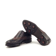 CUSTOMIZE Men's Dress Shoes, Mens Shoes Black, Leather Brogues, Brogue Shoes, Shoe Closet, Goodyear Welt, Every Man, Golf Shoes, Handmade Shoes