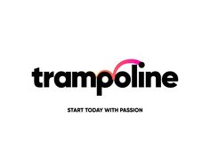 the logo for trampoline